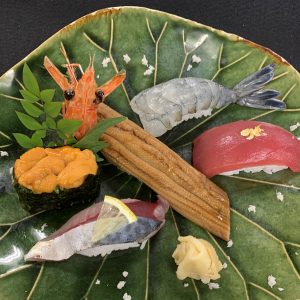 福岡西区和食よひら2月限定寿司